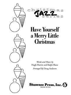 have yourself a merry little christmas satb chor noten have yourself a merry little christmas satb
