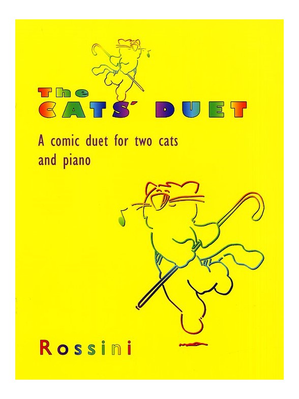 Gioacchino Rossini The Cats' Duet Piano Sheet Music