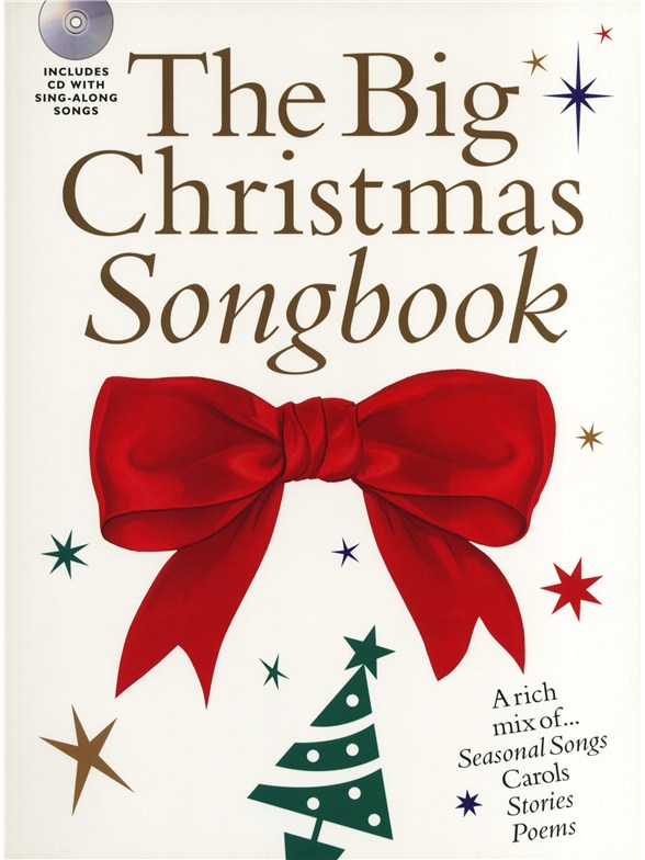 sheet music the big christmas songbook piano voice list of secular christmas songs