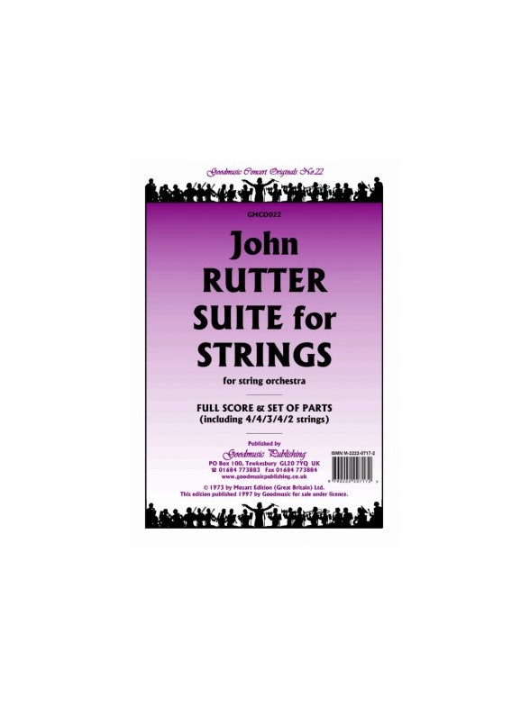 Sheet Music John Rutter Suite For Strings (String Orchestra)