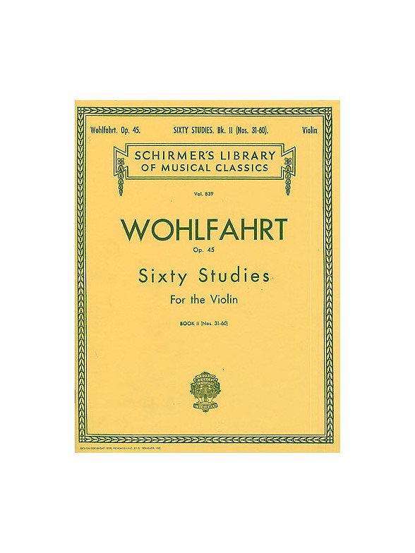 wohlfahrt violin book 2 pdf