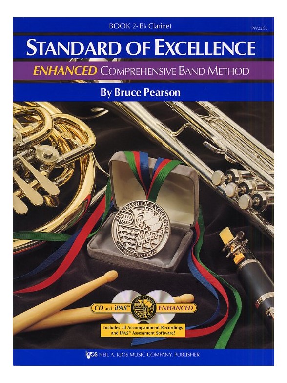 Standard Of Excellence Enhanced Comprehensive Band Method Book 2 (B