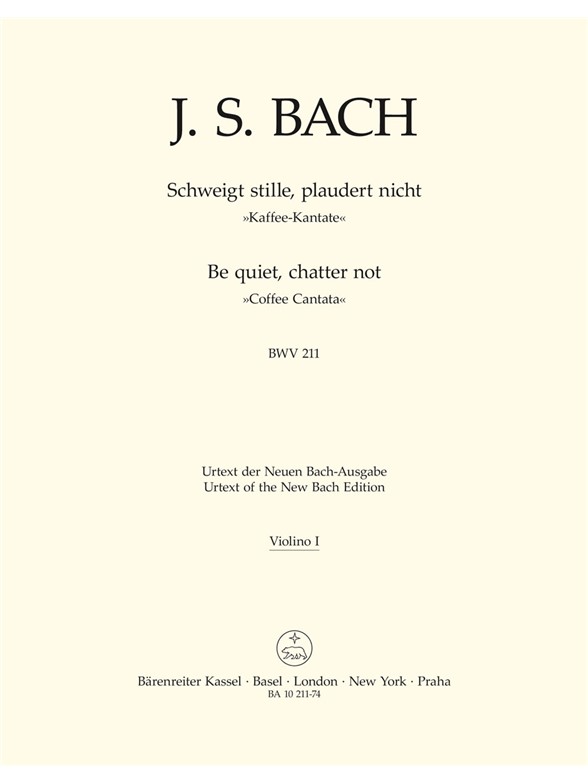 Bach Coffee Cantata Lyrics Bach Coffee Cantata Lyrics