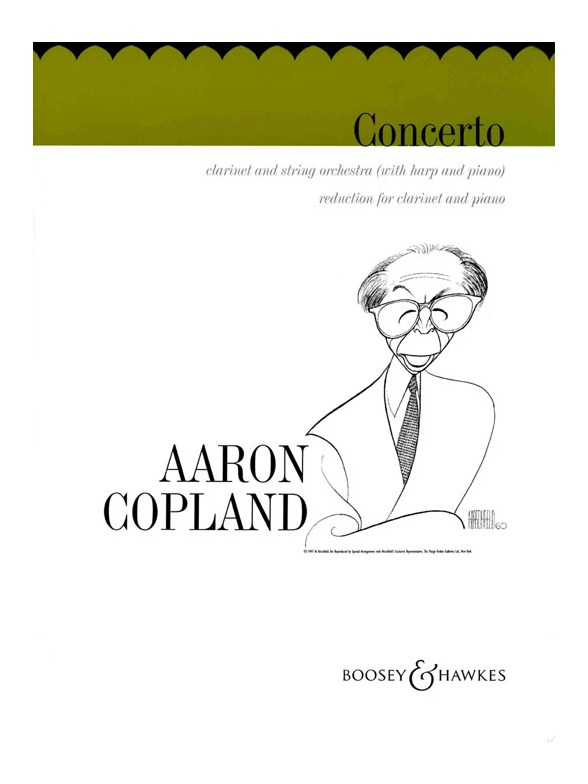 Aaron Copland Concerto and Piano) Piano