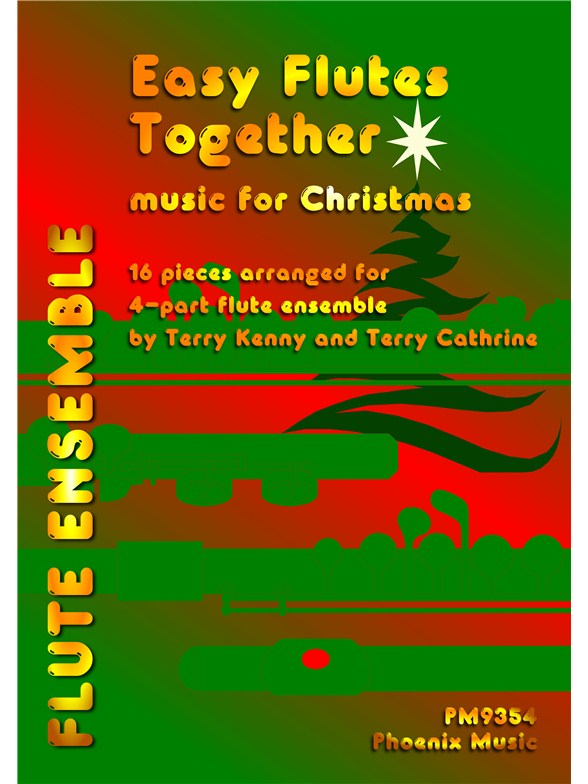 Sheet Music Easy Flutes Together Music For Christmas (Flute