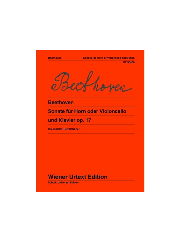 Sheet Music Ludwig Van Beethoven Sonata Op 17 French