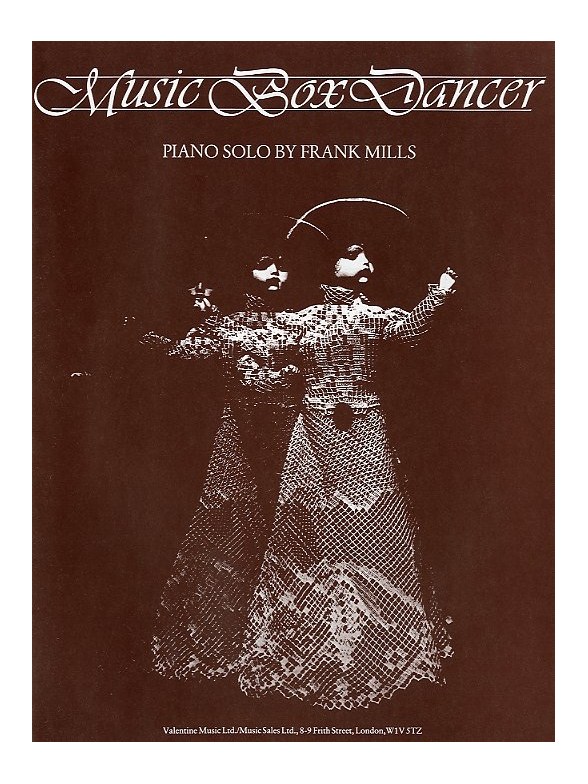 Music Box Dancer Piano Solo Piano Digital Sheet Music Sheet Music