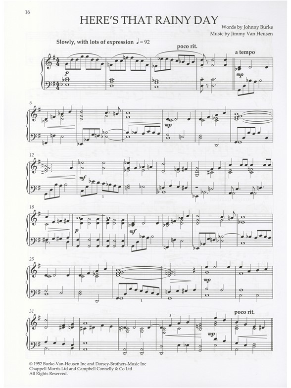 jazz sheet music