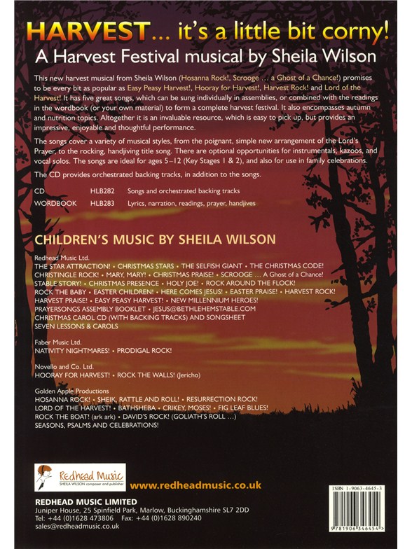 Music Book C B Sheila Wilson Harvest Its A Little Bit Corny Music Book C B Sheila Wilson Harvest Its A Little Bit Corny