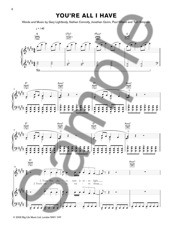 chasing cars piano sheet music pdf