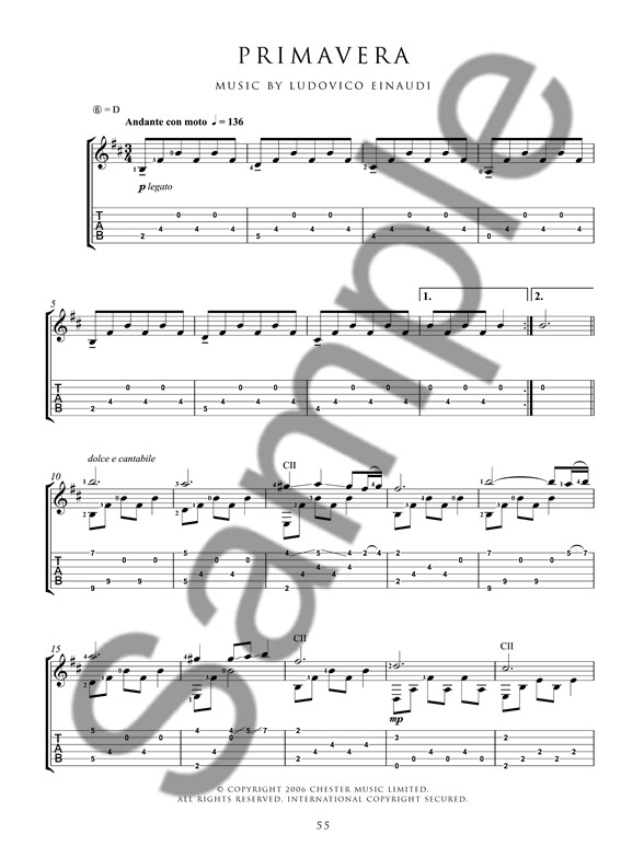 ludovico einaudi the classical guitar collection