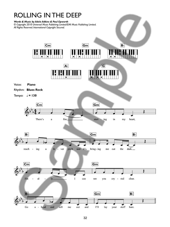 Easiest Keyboard Collection Today's Top Hits Keyboard Sheet Music
