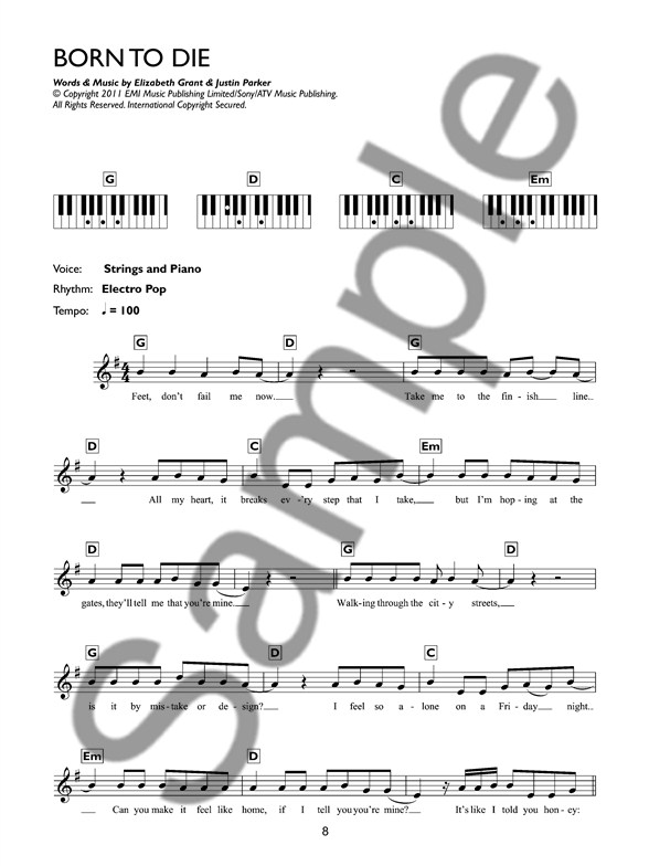 Easiest Keyboard Collection Today's Top Hits Keyboard Sheet Music