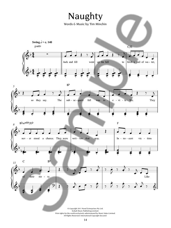 tim minchin roald dahls matilda the musical easy piano piano matilda quiet sheet music