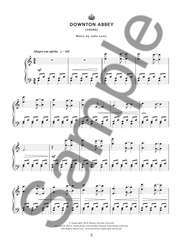 Keep Calm And Play On The Blue Book Piano Solo Piano Sheet Music