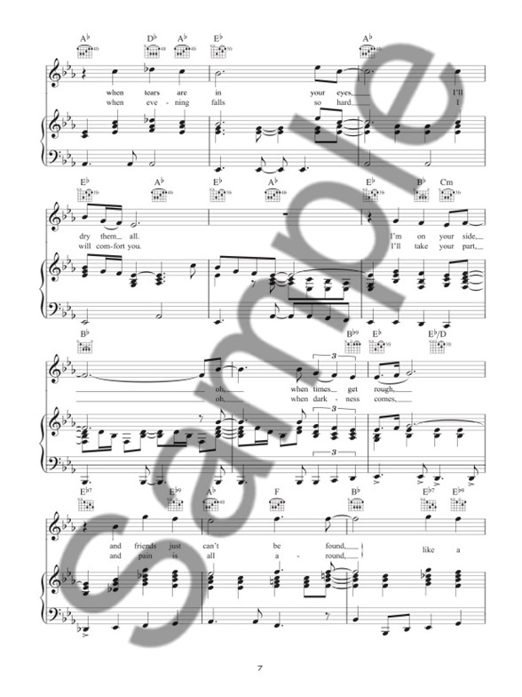 The Top Ten Piano Songs Of All Time Piano, Vocal & Guitar Sheet Music