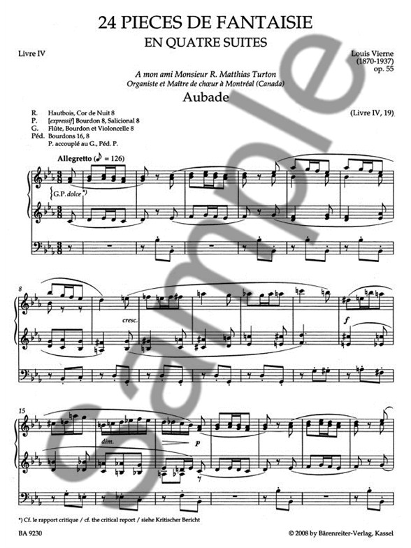 vierne complete organ works package