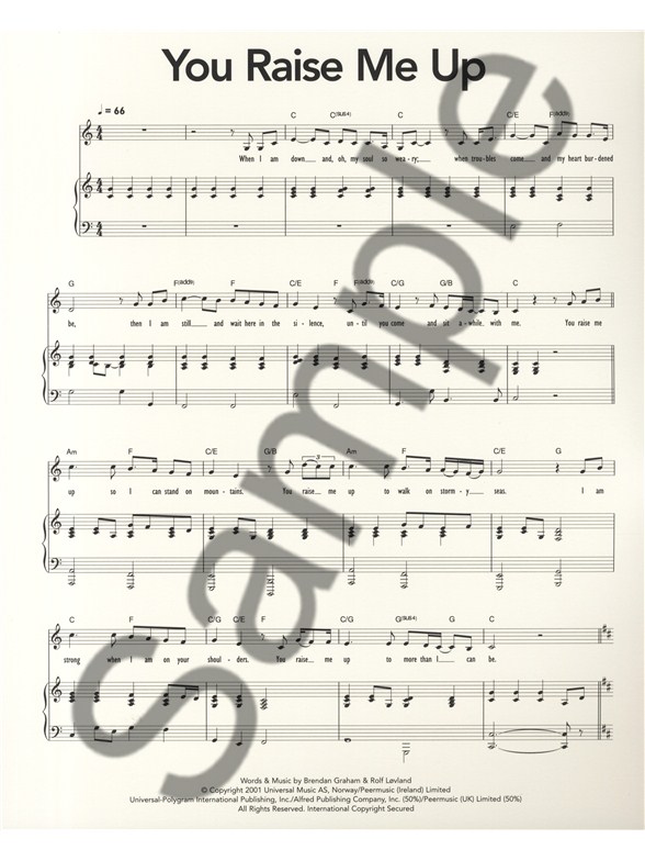 classroom pops you raise me up piano vocal guitar sheet music you raise me up violin sheet music