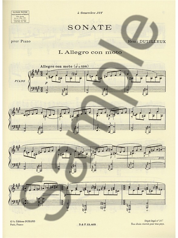 DUTILLEUX PIANO SONATA EPUB DOWNLOAD DUTILLEUX PIANO SONATA EPUB DOWNLOAD