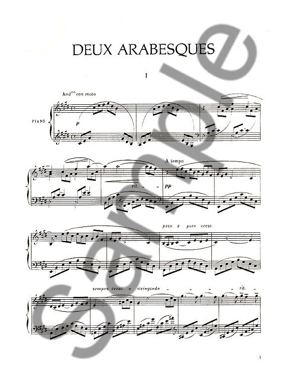 claude debussy piano music 1888 1905 piano sheet music sheet debussy piano sheet music