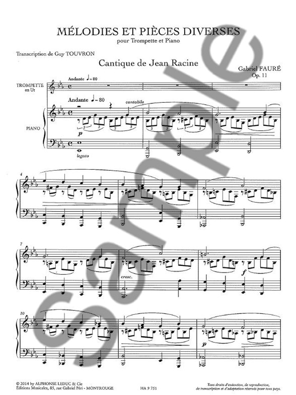 0043046606 livre de melodies volume gabriel faur 233 m 233 lodies et pieces diverses pour trompette 0043046606 livre de melodies volume gabriel faur 233 m 233 lodies et pieces diverses pour trompette