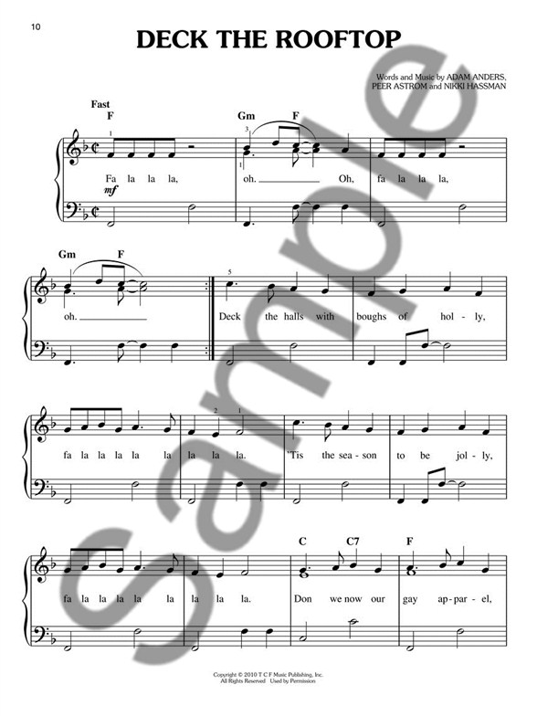 glee the music the christmas album easy piano piano sheet christmas music glee