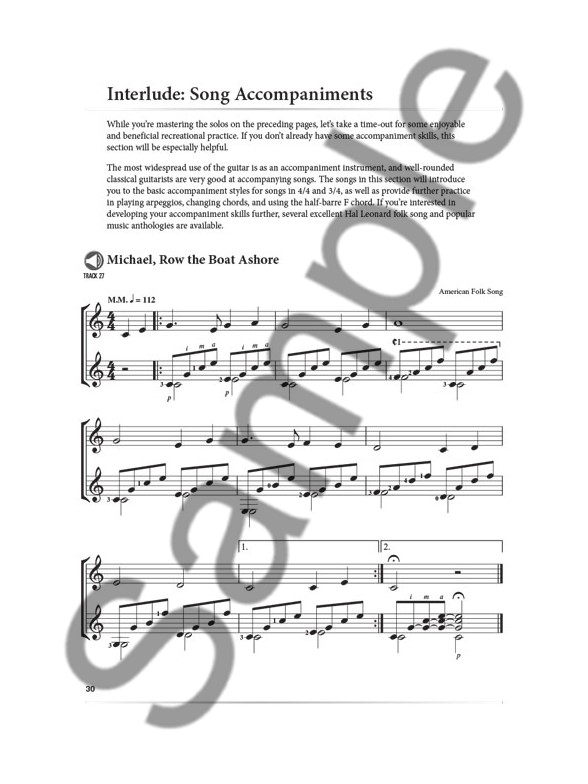 A Modern Approach To Classical Guitar: Book 2 (Livre/Download) Guitare Classique Livres A Modern Approach To Classical Guitar: Book 2 (Livre/Download) Guitare Classique Livres