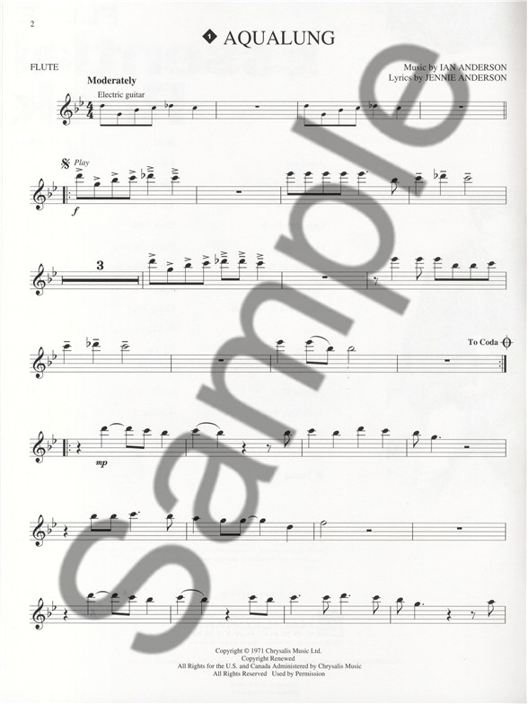 Instrumental PlayAlong Essential Rock (Flute) Flute Audio / Video