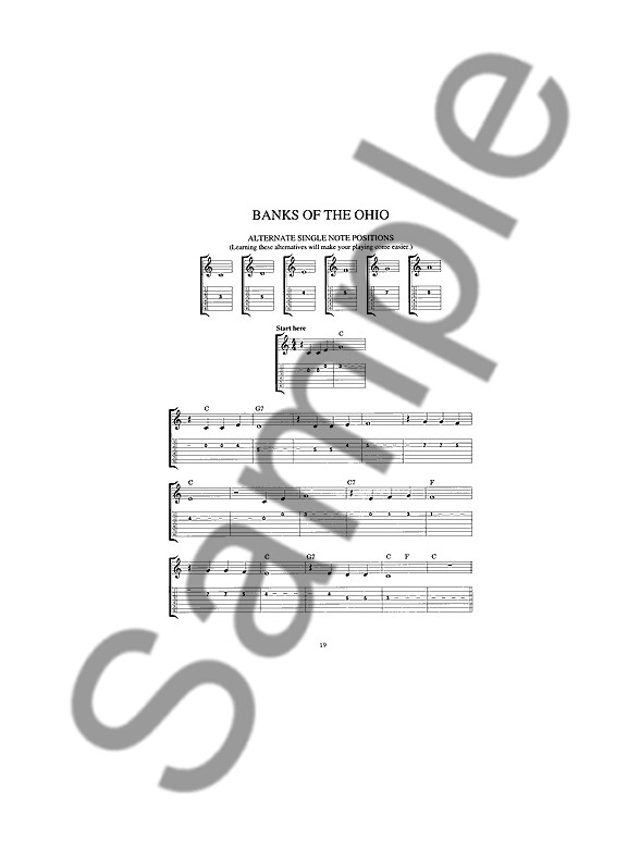 Basic C6th Nonpedal Lap Steel Method Guitar Sheet Music