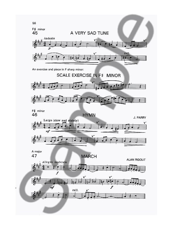 Trevor Wye A Beginner's Book for the Flute Part Two Flute Books