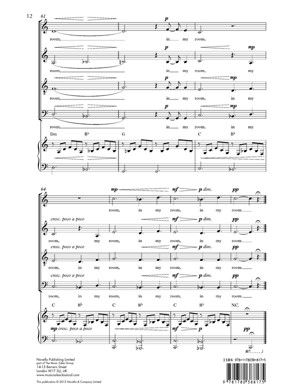 the beach boys in my room satb piano piano accompaniment sheet beach boys piano sheet music