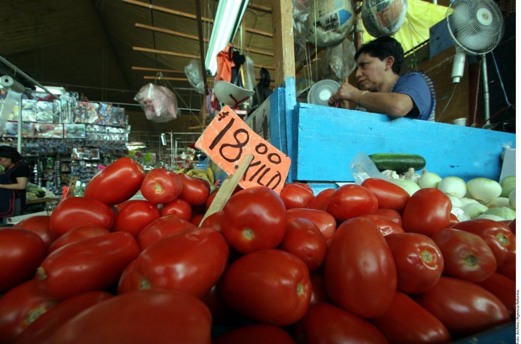 el precio del tomate