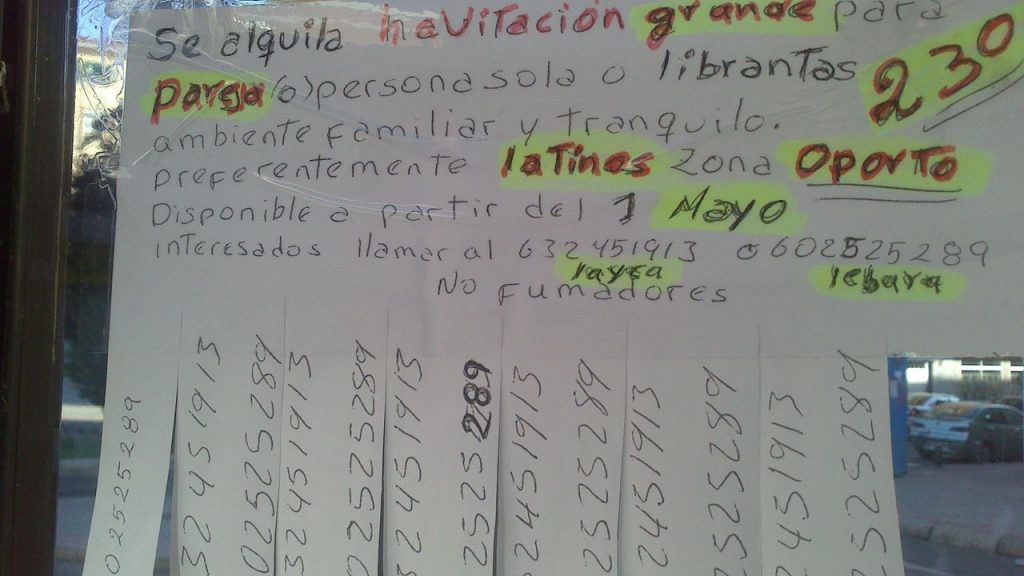 Otro mensaje en Carabanchel