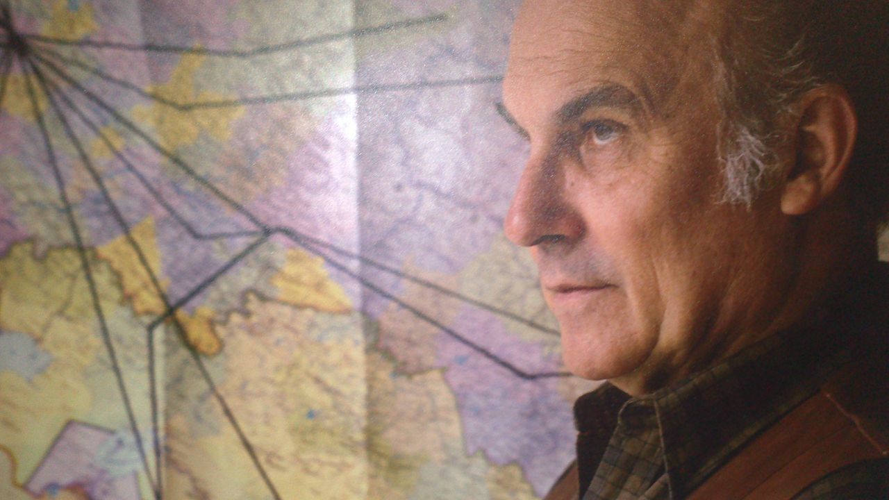 Ryszard Kapuscinski retratado por Krzysztof Wójcik, de la agencia Forum