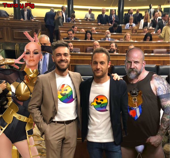 Carmena quiere el día del Orgullo por todo Madrid, vox en la casa de campo , yo visto lo visto, propongo se celebre en el Congreso. Por Pigdemont