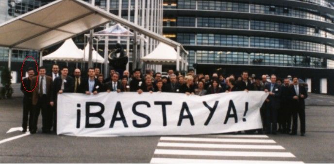 Joseba Pagaza en Estrasburgo
