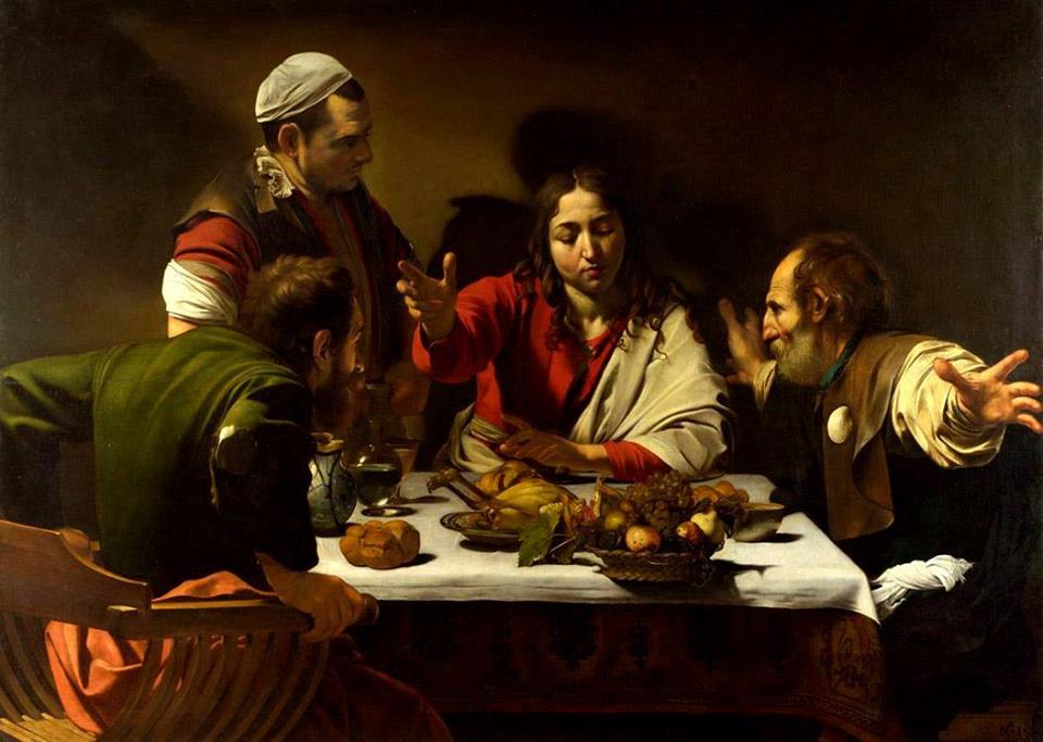 Cena en Emaús de Caravaggio