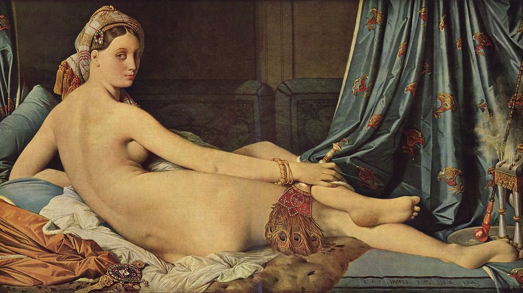 La gran Odalisca de Ingres