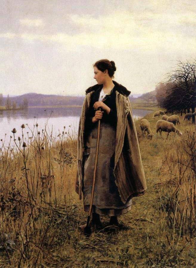 La pastora de Daniel Ridgeay Knight