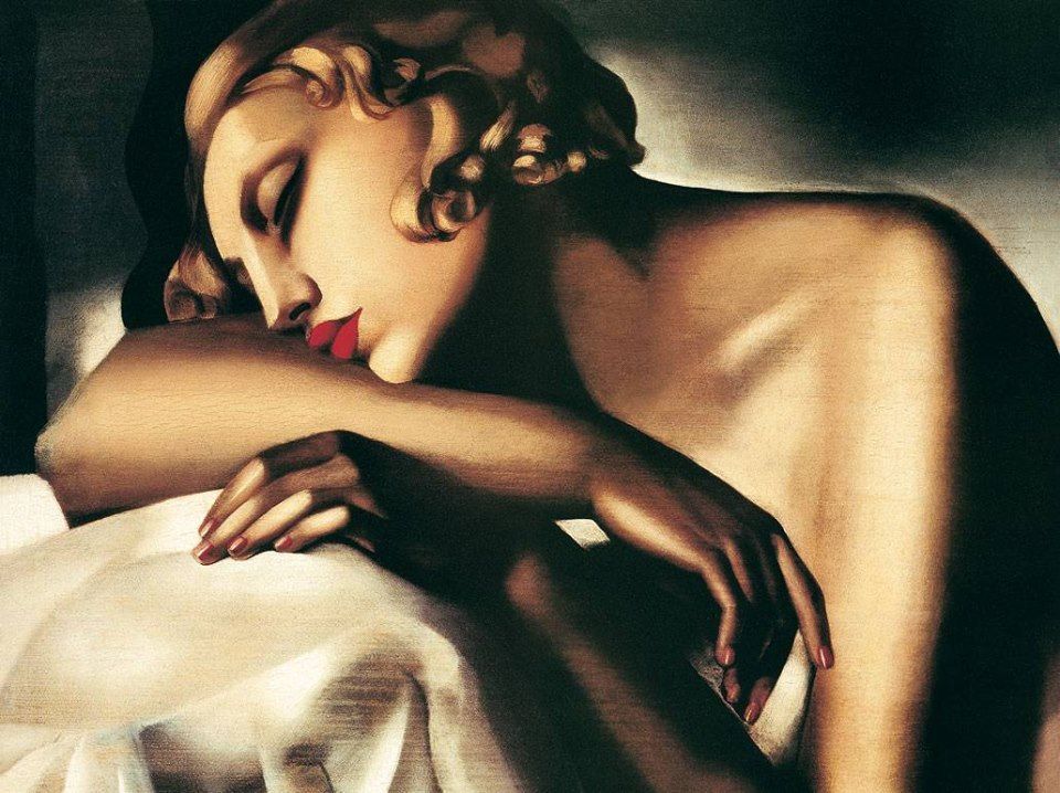 Tamara de Lempicka La dormiente