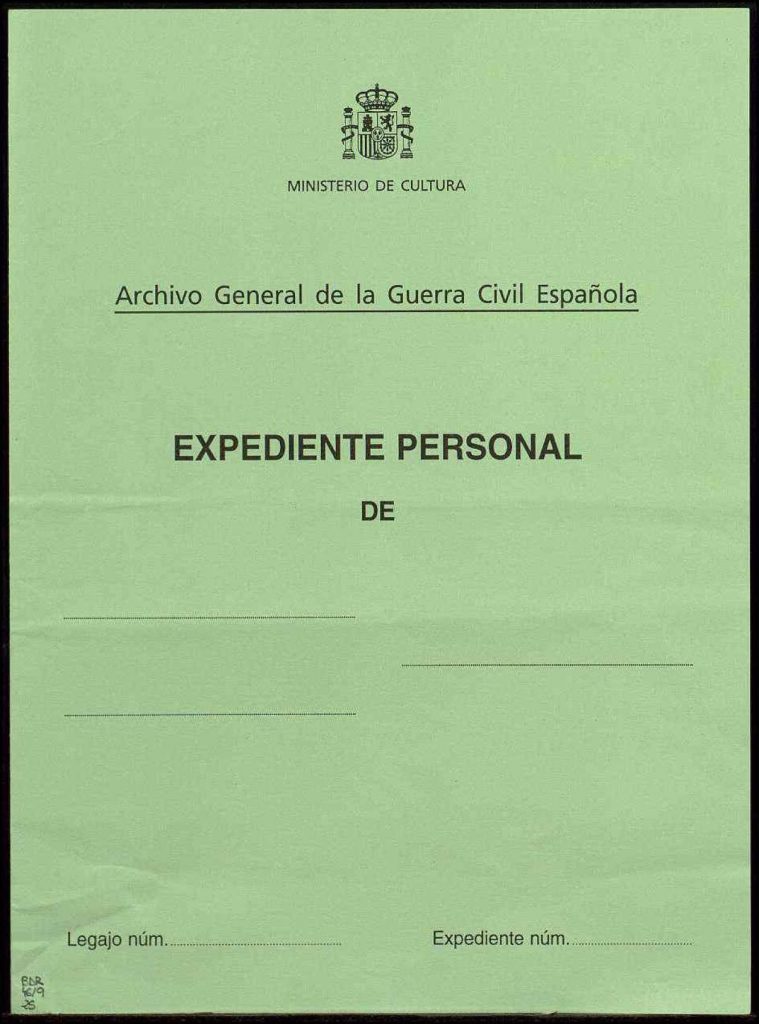 Carpetilla verde. En este caso sí la digitalizaron completa