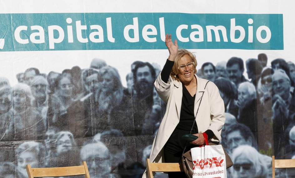 Carmena en campaña