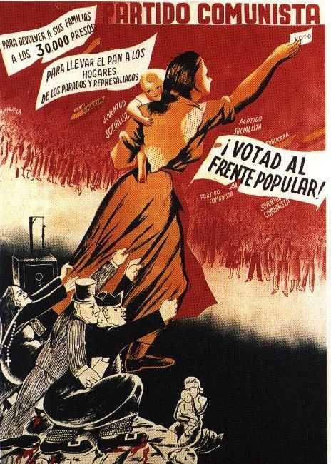Cartel del Frente Popular