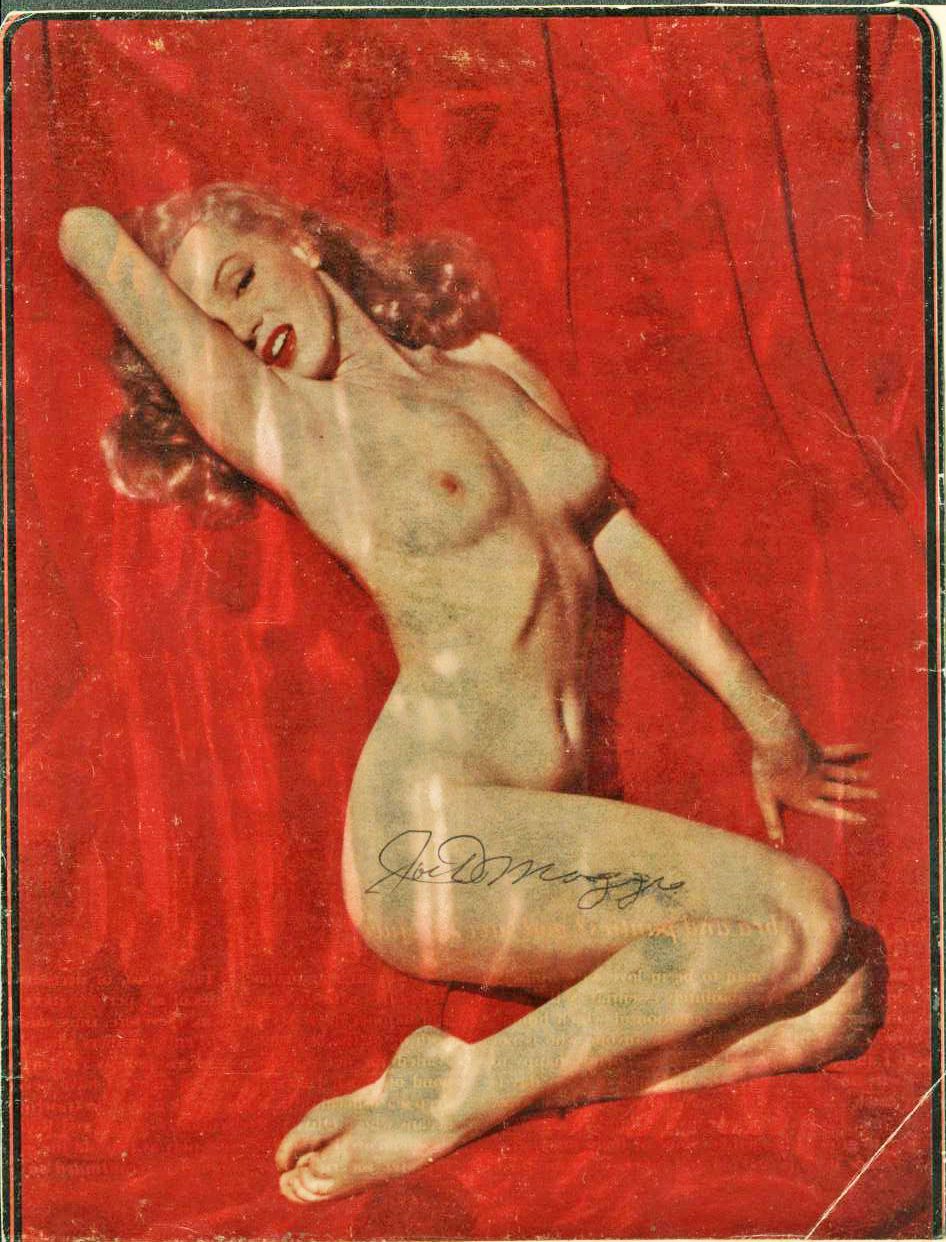 Marylin en el primer Playboy