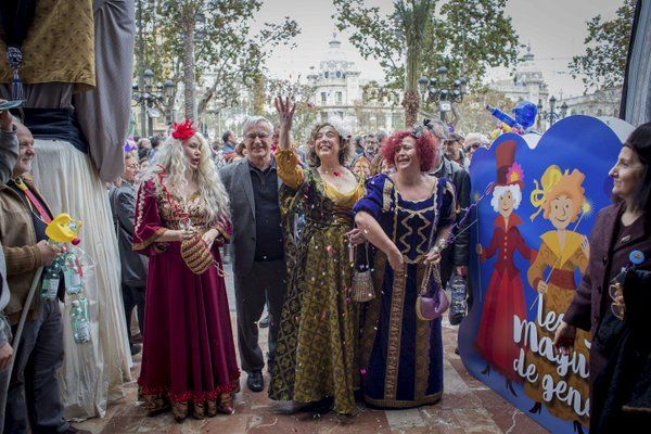 Las magas de enero en el Ayuntamiento de Valencia