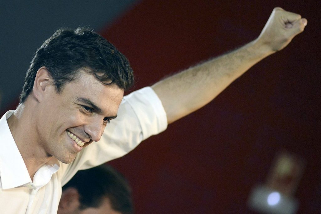 PEDRO SÁNCHEZ QUIERE LÍDERES EN EL PSOE "EMPUJADOS DESDE ABAJO"