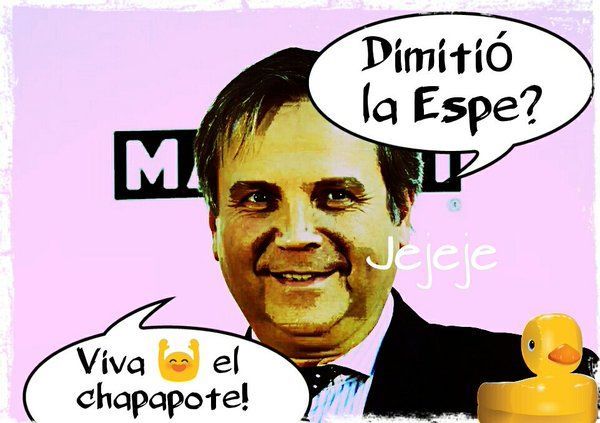 El tontolaba no se ha enterado que Púnica y Gürtel también afecta al Psoe