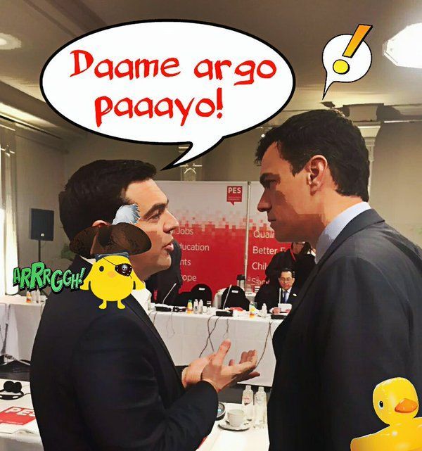 Chasco de Snchz en Grecia