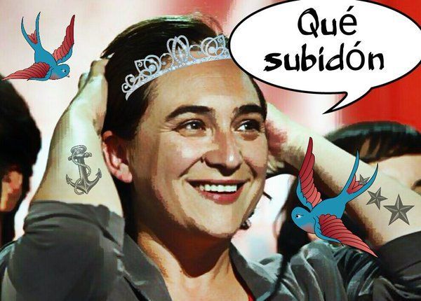 Lady A, la princesa del poble, es aclamada por los manteros en el centro de Barcelona