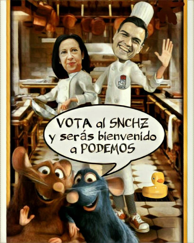 Los podemitas apuestan por el tonto útil